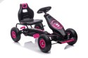 LEAN CARS Gokart Na Pedały G18 Różowy