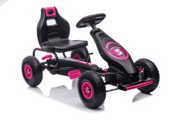 LEAN CARS Gokart Na Pedały G18 Różowy