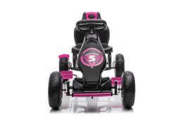 LEAN CARS Gokart Na Pedały G18 Różowy