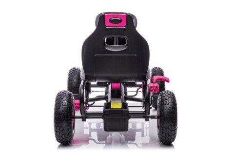 LEAN CARS Gokart Na Pedały G18 Różowy LEAN CARS Gokart Na Pedały G18 Różowy
