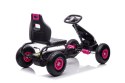 LEAN CARS Gokart Na Pedały G18 Różowy