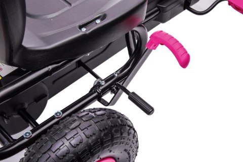 LEAN CARS Gokart Na Pedały G18 Różowy LEAN CARS Gokart Na Pedały G18 Różowy