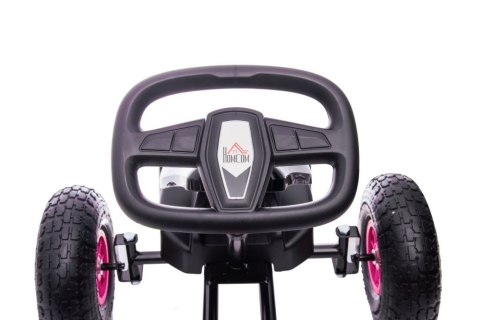 LEAN CARS Gokart Na Pedały G18 Różowy LEAN CARS Gokart Na Pedały G18 Różowy