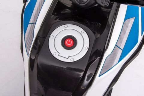 LEAN CARS Motor Na Akumulator Policyjny JT5002B Biały LEAN CARS Motor Na Akumulator Policyjny JT5002B Biały