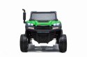 LEAN CARS Pojazd Na Akumulator A730-2 Zielono-Czarny 24V