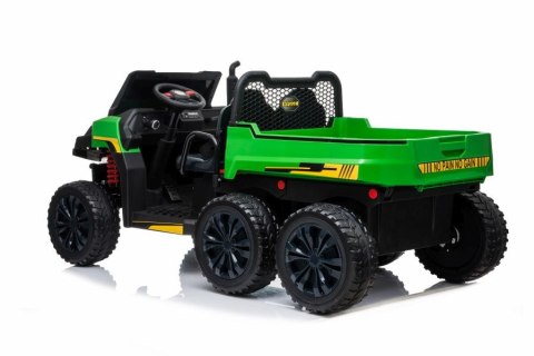LEAN CARS Pojazd Na Akumulator A730-2 Zielono-Czarny 24V LEAN CARS Pojazd Na Akumulator A730-2 Zielono-Czarny 24V