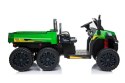 LEAN CARS Pojazd Na Akumulator A730-2 Zielono-Czarny 24V