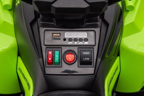 LEAN CARS Quad Na Akumulator GTS1199 Zielony LEAN CARS Quad Na Akumulator GTS1199 Zielony