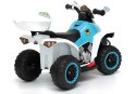 LEAN CARS Quad na Akumulator GTS1188-A Biały Policyjny