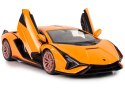 Rastar Auto R/C Lamborghini Sian FKP 37 Rastar 1:14 Pomarańczowe Na Pilota