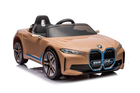 LEAN CARS Auto Na Akumulator BMW I4 Złote 4x4