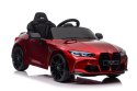 LEAN CARS Auto Na Akumulator BMW M4 Czerwone Lakierowane