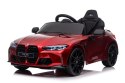 LEAN CARS Auto Na Akumulator BMW M4 Czerwone Lakierowane