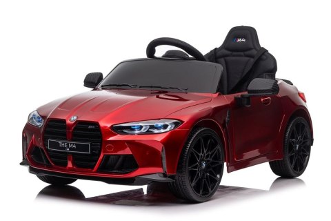 LEAN CARS Auto Na Akumulator BMW M4 Czerwone Lakierowane LEAN CARS Auto Na Akumulator BMW M4 Czerwone Lakierowane