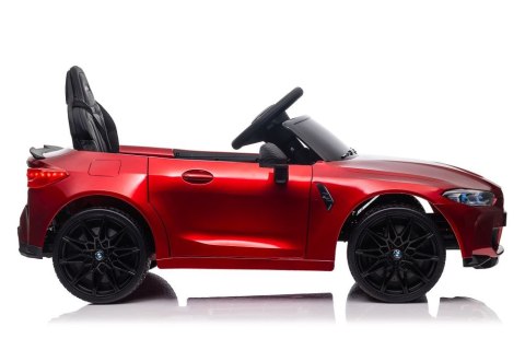 LEAN CARS Auto Na Akumulator BMW M4 Czerwone Lakierowane LEAN CARS Auto Na Akumulator BMW M4 Czerwone Lakierowane
