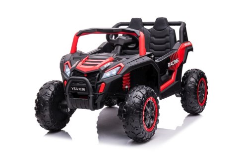 LEAN CARS Auto Na Akumulator YSA036 Czerwone 4x4 LEAN CARS Auto Na Akumulator YSA036 Czerwone 4x4