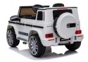 LEAN CARS Auto na Akumulator Mercedes G63 Biały BBH-0003