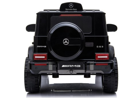 LEAN CARS Auto na akumulator Mercedes G63 Czarny BBH-0003 LEAN CARS Auto na akumulator Mercedes G63 Czarny BBH-0003