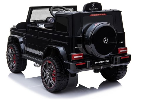 LEAN CARS Auto na akumulator Mercedes G63 Czarny BBH-0003 LEAN CARS Auto na akumulator Mercedes G63 Czarny BBH-0003