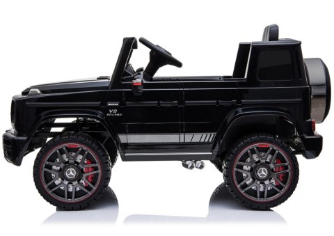 LEAN CARS Auto na akumulator Mercedes G63 Czarny BBH-0003 LEAN CARS Auto na akumulator Mercedes G63 Czarny BBH-0003