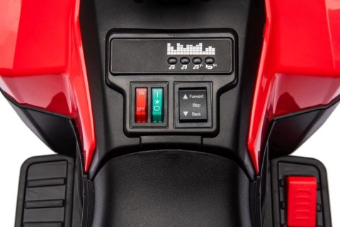 LEAN CARS Quad Na Akumulator GTS1155 Czerwony LEAN CARS Quad Na Akumulator GTS1155 Czerwony