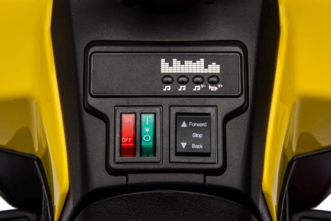 LEAN CARS Quad Na Akumulator GTS1155 Żółty LEAN CARS Quad Na Akumulator GTS1155 Żółty
