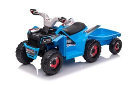 LEAN CARS Quad Na Akumulator XMX630T Niebieski Z Przyczepą