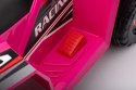 LEAN CARS Quad Na Akumulator XMX630T Różowy Z Przyczepą