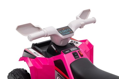 LEAN CARS Quad Na Akumulator XMX630T Różowy Z Przyczepą LEAN CARS Quad Na Akumulator XMX630T Różowy Z Przyczepą