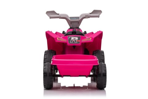 LEAN CARS Quad Na Akumulator XMX630T Różowy Z Przyczepą LEAN CARS Quad Na Akumulator XMX630T Różowy Z Przyczepą