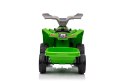 LEAN CARS Quad Na Akumulator XMX630T Zielony Z Przyczepą