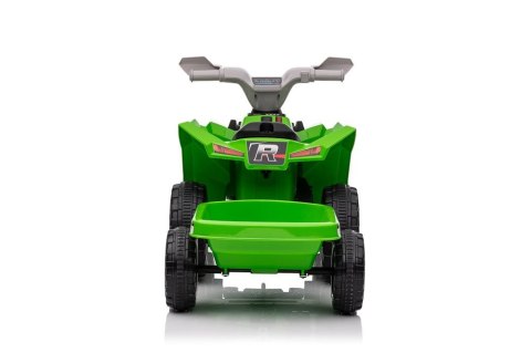 LEAN CARS Quad Na Akumulator XMX630T Zielony Z Przyczepą LEAN CARS Quad Na Akumulator XMX630T Zielony Z Przyczepą