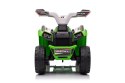 LEAN CARS Quad Na Akumulator XMX630T Zielony Z Przyczepą