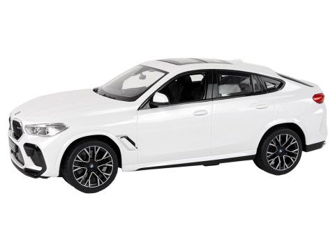 Rastar Auto R/C Bmw X6 M 1:14 Rastar Białe Rastar Auto R/C Bmw X6 M 1:14 Rastar Białe