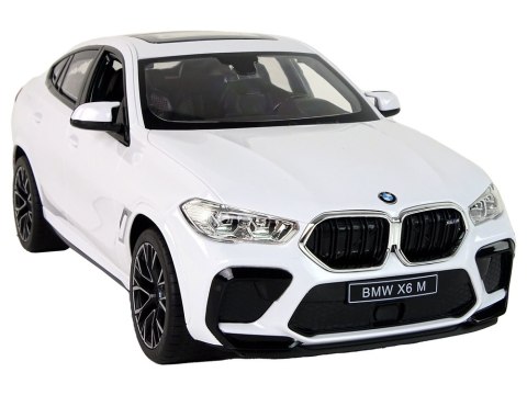 Rastar Auto R/C Bmw X6 M 1:14 Rastar Białe Rastar Auto R/C Bmw X6 M 1:14 Rastar Białe
