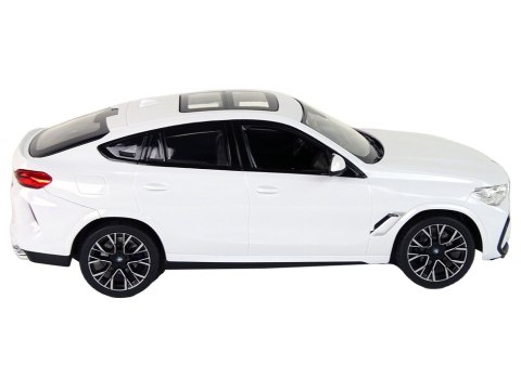 Rastar Auto R/C Bmw X6 M 1:14 Rastar Białe Rastar Auto R/C Bmw X6 M 1:14 Rastar Białe