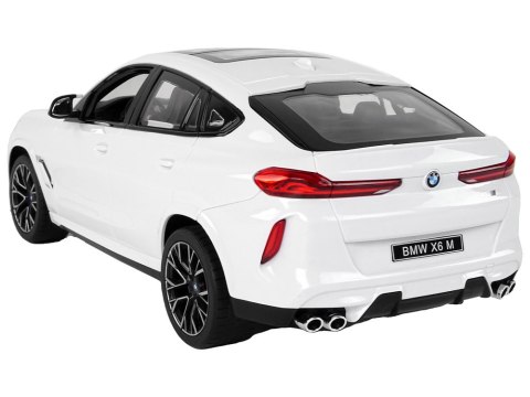 Rastar Auto R/C Bmw X6 M 1:14 Rastar Białe Rastar Auto R/C Bmw X6 M 1:14 Rastar Białe