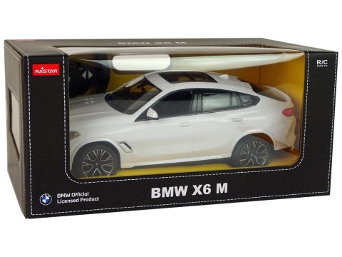 Rastar Auto R/C Bmw X6 M 1:14 Rastar Białe Rastar Auto R/C Bmw X6 M 1:14 Rastar Białe
