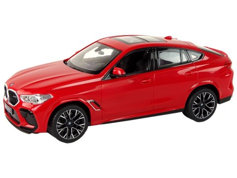 Rastar Auto R/C Bmw X6 M 1:14 Rastar Czerwone Rastar Auto R/C Bmw X6 M 1:14 Rastar Czerwone