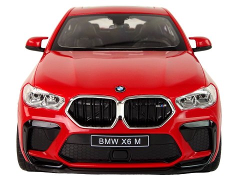 Rastar Auto R/C Bmw X6 M 1:14 Rastar Czerwone Rastar Auto R/C Bmw X6 M 1:14 Rastar Czerwone