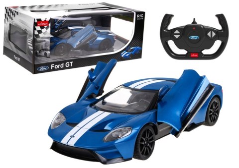 Rastar Auto RC Model Zdalnie Sterowany Ford GT 1:14 Otwierane Drzwi Niebieski Rastar Auto RC Model Zdalnie Sterowany Ford GT 1:14 Otwierane Drzwi Niebieski