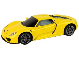 Rastar Auto R/C Porsche 918 1:24 Rastar Żółte