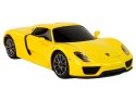 Rastar Auto R/C Porsche 918 1:24 Rastar Żółte