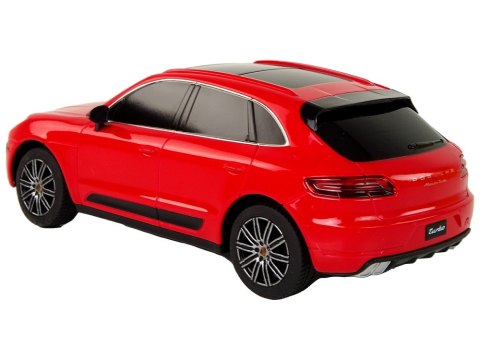 Rastar Auto R/C Porsche Macan Turbo 1:24 Rastar Czerwony Rastar Auto R/C Porsche Macan Turbo 1:24 Rastar Czerwony