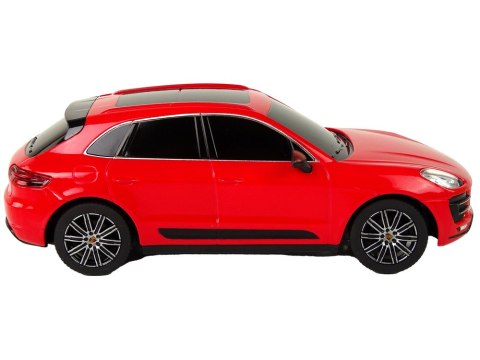 Rastar Auto R/C Porsche Macan Turbo 1:24 Rastar Czerwony Rastar Auto R/C Porsche Macan Turbo 1:24 Rastar Czerwony