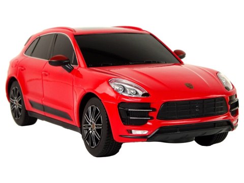 Rastar Auto R/C Porsche Macan Turbo 1:24 Rastar Czerwony Rastar Auto R/C Porsche Macan Turbo 1:24 Rastar Czerwony