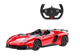 Rastar Auto RC Rastar 1:12 Lamborghini Aventador Czerwone Cabrio