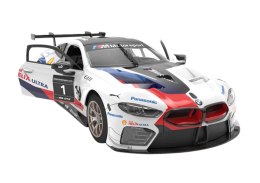 Rastar Klocki Konstrukcyjne Auto Rastar RC 1:18 BMW M8 GTE Białe 66 Elementów