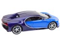 Rastar Samochód Zdalnie Sterowany RC 1:14 Bugatti Veyron Chiron Niebieski