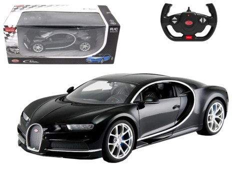 Rastar Samochód Zdalnie Sterowany RC Bugatti Chiron 1:14 Czarny Rastar Samochód Zdalnie Sterowany RC Bugatti Chiron 1:14 Czarny